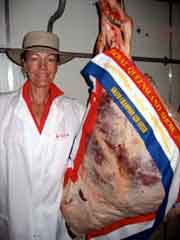 Supreme Champion all-breeds beef carcase, Brisbane Royal Show